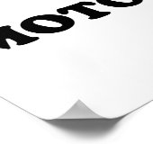 I Liebe Motocross Poster (Ecke)