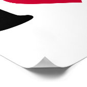 I Liebe Motocross Poster (Ecke)