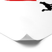 I Liebe Motocross (vertikal) Poster (Ecke)