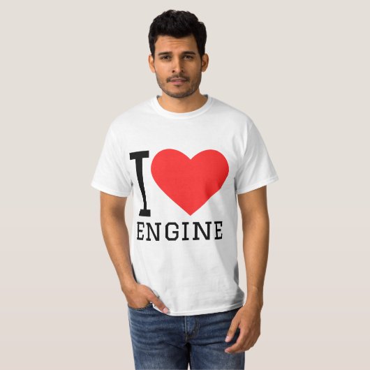 I LIEBE MOTOR T-Shirt (Vorne ganz)