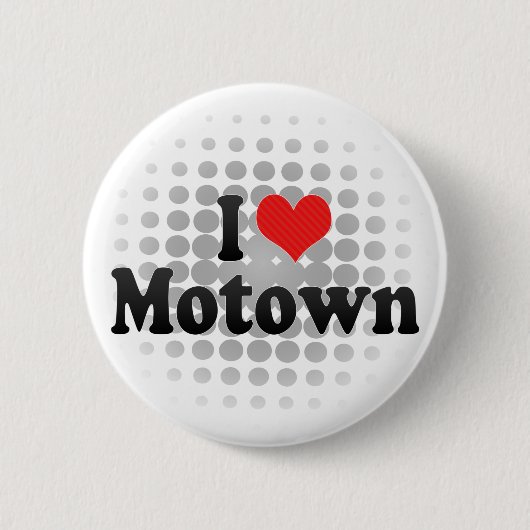 I Liebe Motown Button (Vorderseite)