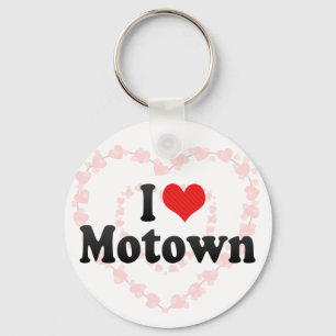 I Liebe Motown Schlüsselanhänger