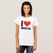 I Liebe Mount Isa T-Shirt (Vorne ganz)
