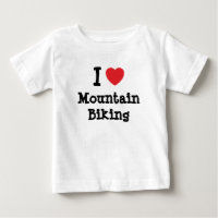 I Liebe Mountainbike-Herz Brauch personalisiert