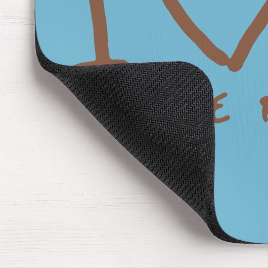 I LIEBE MOUSEPAD (Ecke)