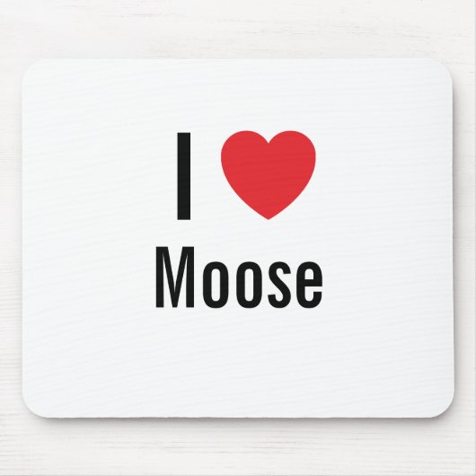 I Liebe Mousepad (Vorne)