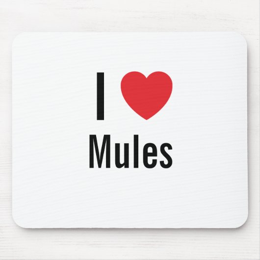 I Liebe Mousepad (Vorne)