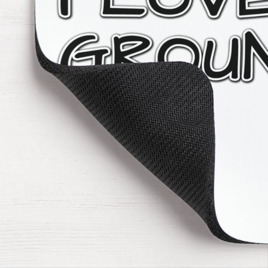 I LIEBE MOUSEPAD (Ecke)