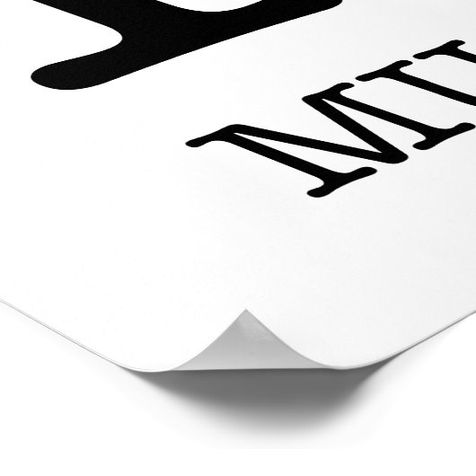 I LIEBE MUAY THAI POSTER (Ecke)