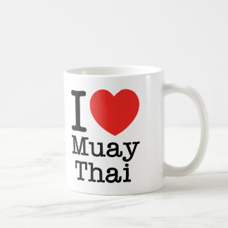 I Liebe Muay thailändisches Kaffeetasse