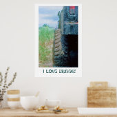 I LIEBE MUDDIN' POSTER (Küche)