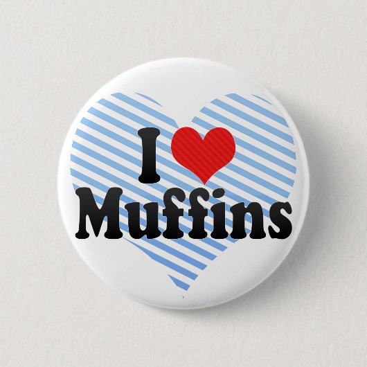 I Liebe-Muffins Button (Vorderseite)