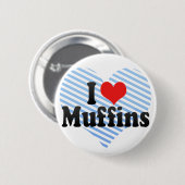 I Liebe-Muffins Button (Vorne & Hinten)