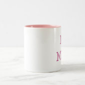I Liebe Mum Zweifarbige Tasse (Mittel)