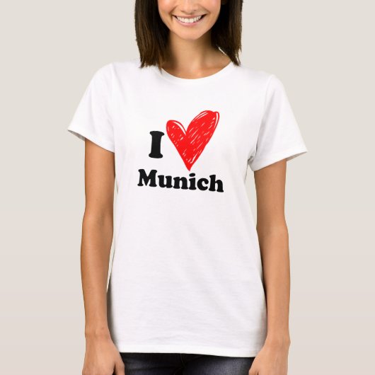 I Liebe München T-Shirt (Vorderseite)