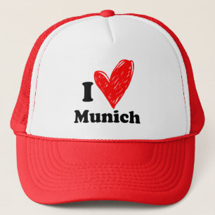 I Liebe München Truckerkappe