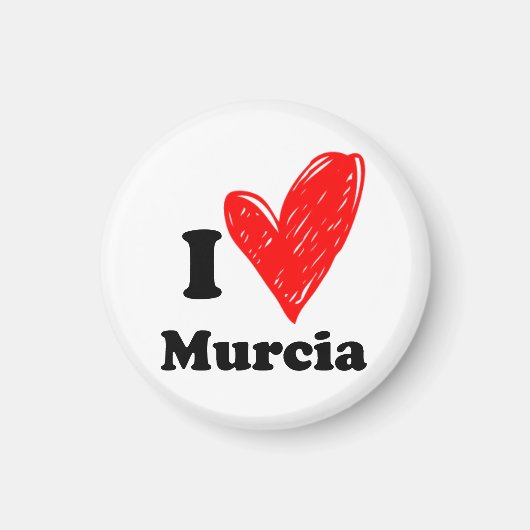 I Liebe Murcia Magnet (Vorne)