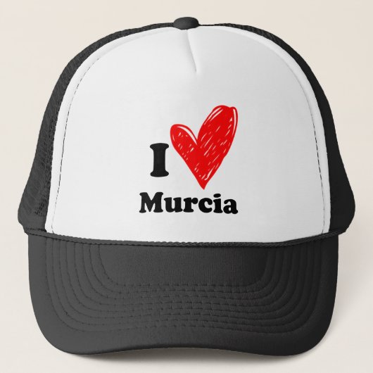 I Liebe Murcia Truckerkappe (Vorderseite)