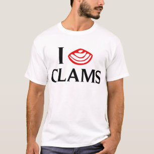 I Liebe-Muscheln T-Shirt
