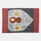 I Liebe Music Abstrakt Instruments Küchentuch (Horizontal)