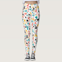 I Liebe Music Colorful Pattern