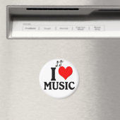 I Liebe Music Magnet (In Situ (Geschirrspüler))
