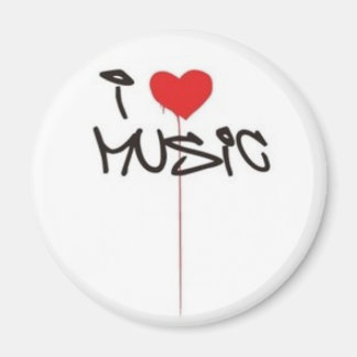 I Liebe Music Magnet