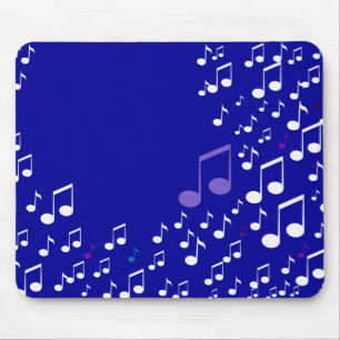 I Liebe Music_Mousepad_by Elenne Mousepad