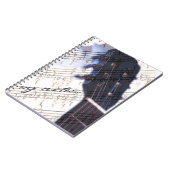 I Liebe Music - Notebook Notizblock (Linke Seite)