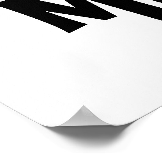 I Liebe Music Poster (Ecke)