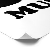 I LIEBE MUSIC POSTER (Ecke)