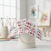 I Liebe Music Seidenpapier