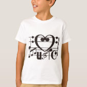 I LIEBE MUSIC T-Shirt (Vorderseite)