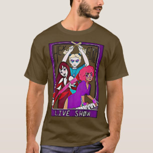 I Liebe Music Tour '99 Outfit Hex Design Art Girls T-Shirt