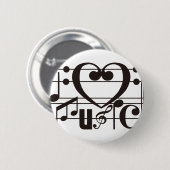 I LIEBE-MUSIK BUTTON (Vorne & Hinten)