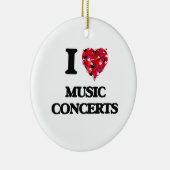 I Liebe-Musik-Konzerte Keramikornament (Rechts)