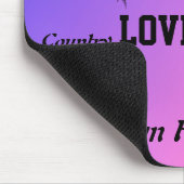 I LIEBE MUSIK MOUSEPAD (Ecke)