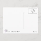 I Liebe Musik Postcard Postkarte (Rückseite)