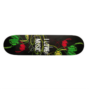I Liebe-Musik Skateboard 2 (SK1632)