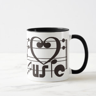 I LIEBE-MUSIK TASSE