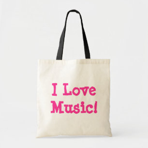 I Liebe-Musik! Tragetasche