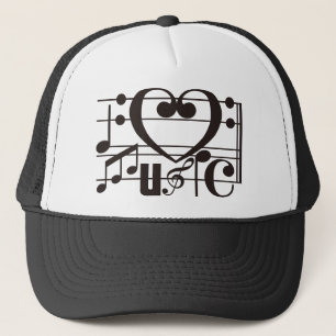 I LIEBE-MUSIK TRUCKERKAPPE