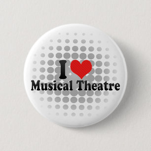 I Liebe-musikalisches Theater Button