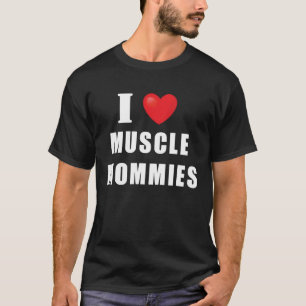 I Liebe Muskel Mommies Pullover Hoodie