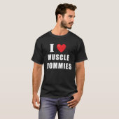 I Liebe Muskel Mommies Pullover Hoodie (Vorne ganz)