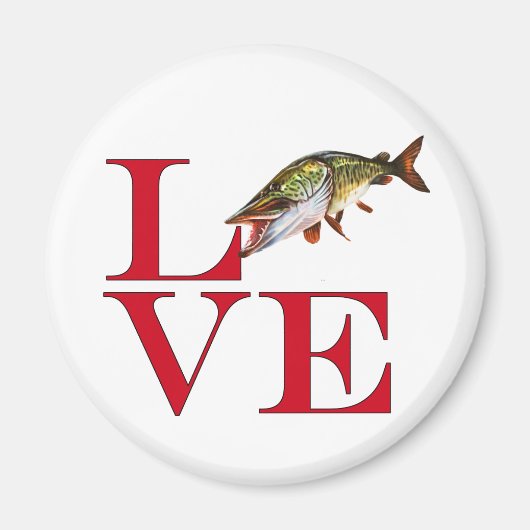 I Liebe Muskie Magnet (Vorne)