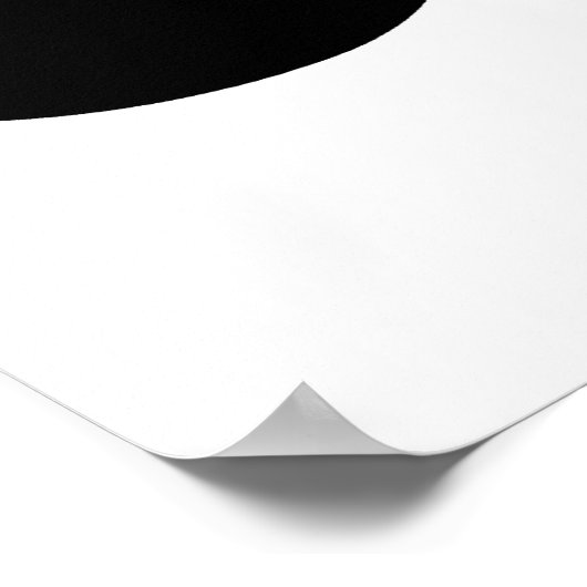 I Liebe muss drucken oder poster (Ecke)