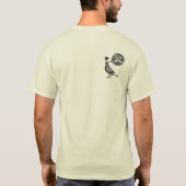 I Liebe Mustache - Blase T-Shirt (Rückseite)