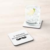 I Liebe Mustaches Untersetzer Set (Rechte Seite)