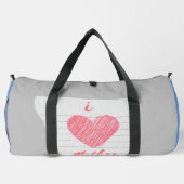i Liebe Mutter Duffle Bag (Rückseite)